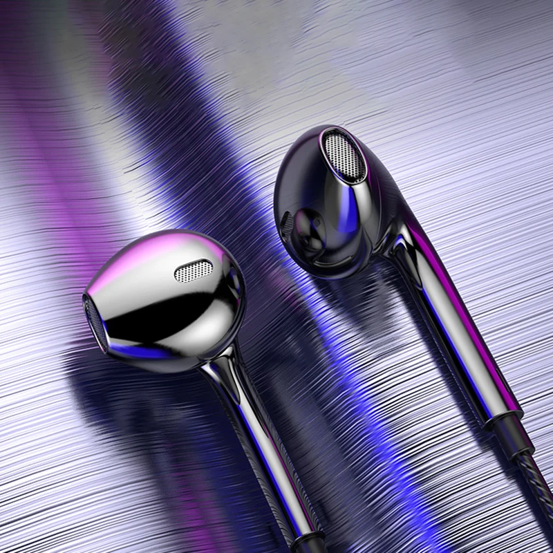 

Проводные наушники-вкладыши 3,5 мм, проводные наушники с микрофоном, басовые стереонаушники, спортивные наушники с линейным управлением для телефонов