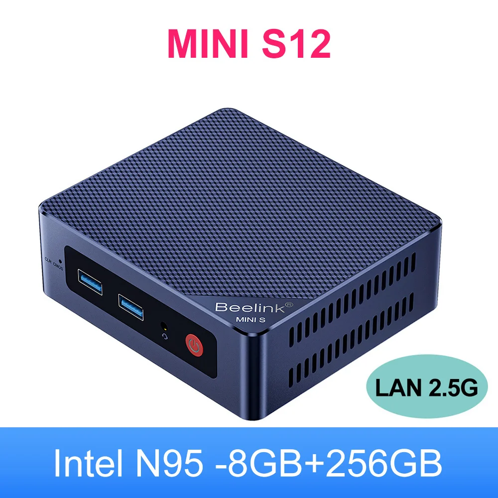 Beelink Mini S Mini S12 N95 Windows 11 home Intel Gen N5095 8GB