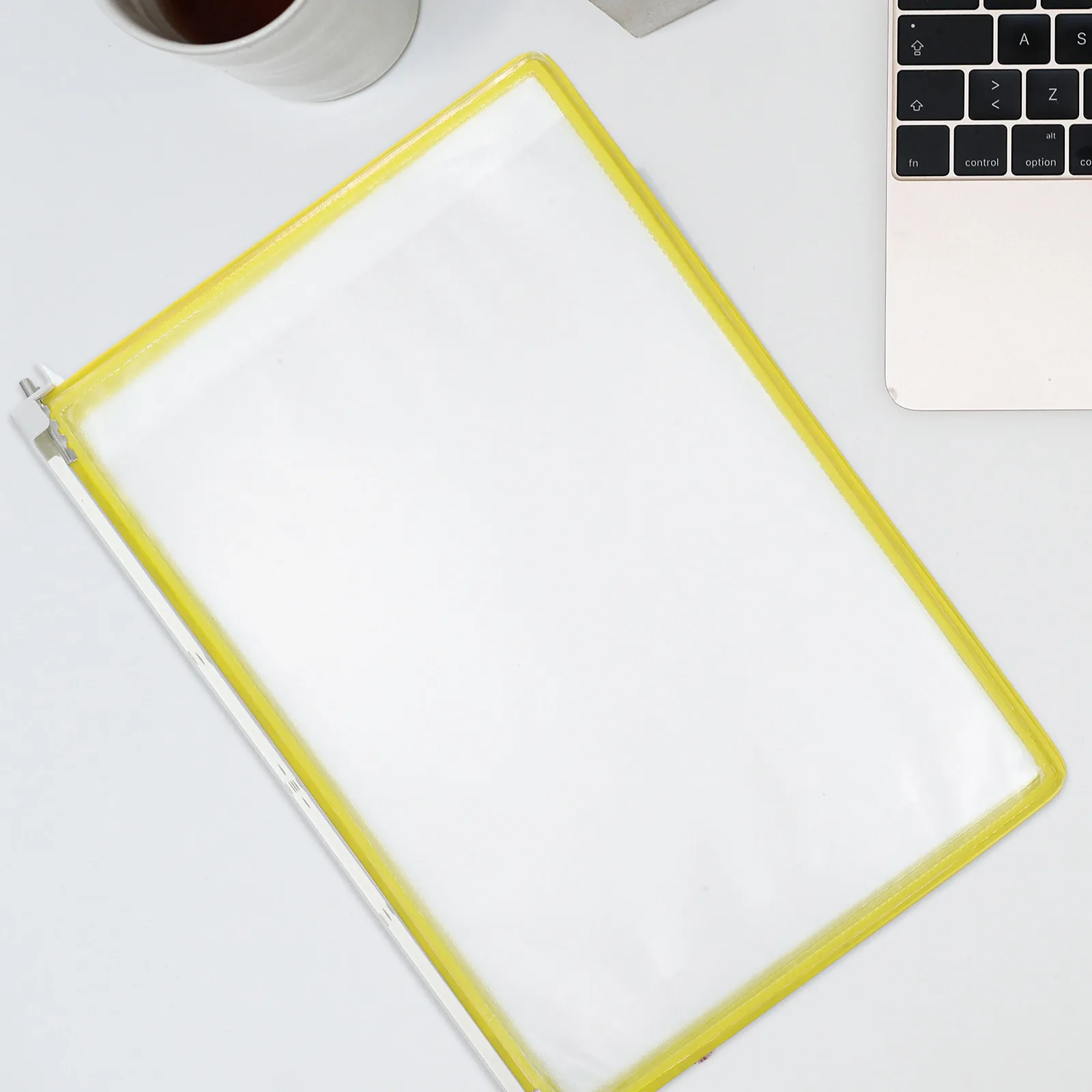 투명 벽걸이 파일 홀더 5페이지 플립 브로셔 랙 A4 문서 디스플레이 사무실 벽걸이 파일 정리함 공간 절약형 행잉 폴더