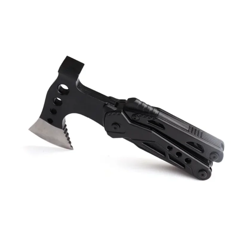 Description Picture 4 of itemMultifunctional Axe Survival Axe Pliers MultiTool Camping Ax Hammer Outdoor Escape Tool Portable Fold Pliers Pocket Knife