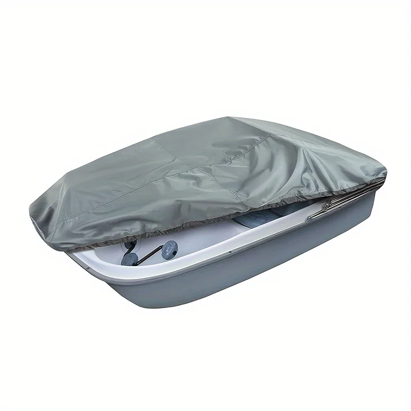 

Pedal Boat Cover, Heavy-duty Oxford Fabric with Silver Coating, Waterproof Boat Cover with Storage Bag, Easy to Use, Windproof P