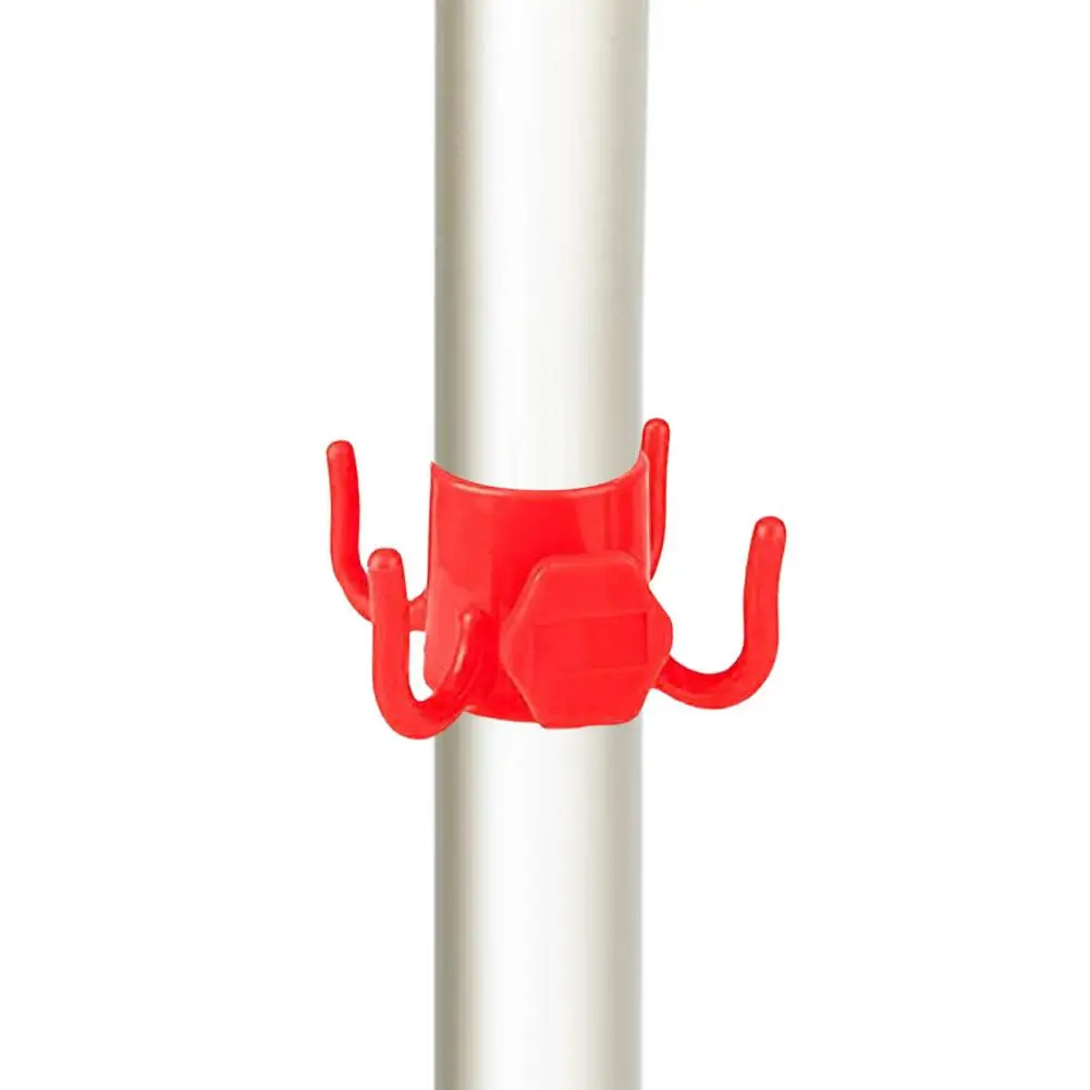Parasol Hook Fine Workmanship Beach Umbrella Hook Multicolor Space-saving Useful Four Feet Beach Umbrella