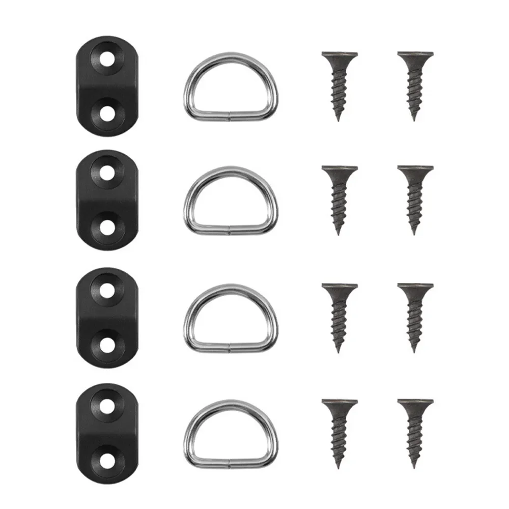 4-Pack Car Trunk Cargo Net Hooks 5