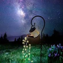 

Solar LED Watering Can Lamp Garden Decoration Outdoor Ornaments for Yard Garden Patio Solar Fairy Light String Decorative Lights