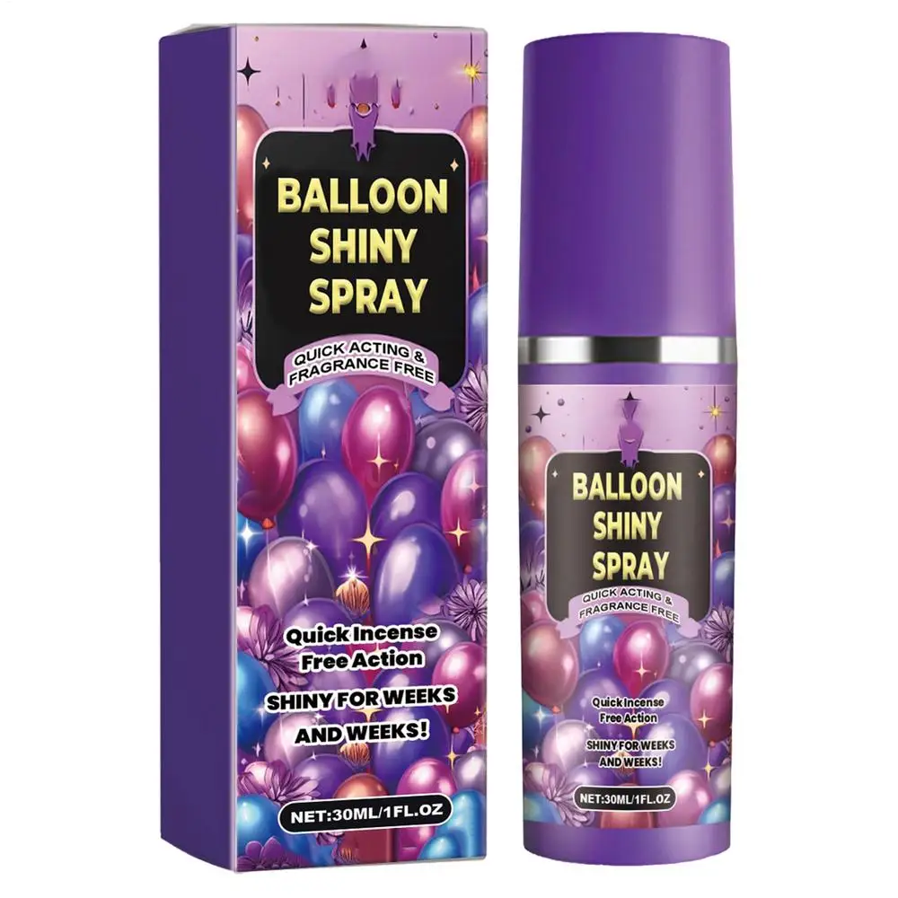 Balloon Spray For Latex Balloons Balloon High Shine Sprays Quick Drying Balloon Brightener Fading Resistant Lasting Shine Spray