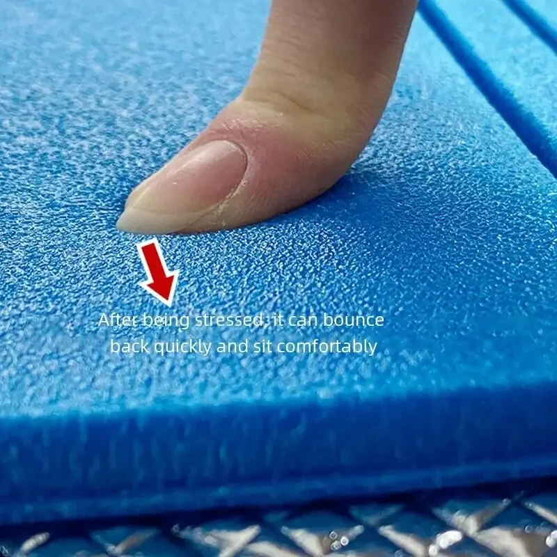 Foam Pad Camping Mat Moisture Proof Mat Picnic Mat Foam XPE Folding Cushion Beach Camping Portable Moisture Proof Mats Outdoor Portable Waterproof Small Picnic Pad