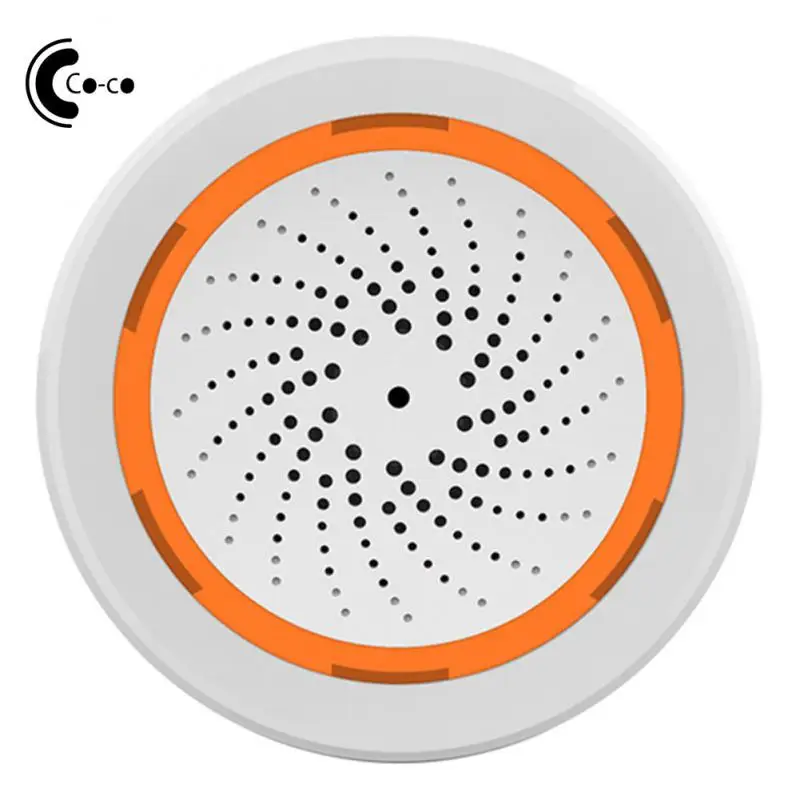 

Встроенная сирена Tuya, умный сенсор, 90 дБ, 2 в 1, Usb, 40 м