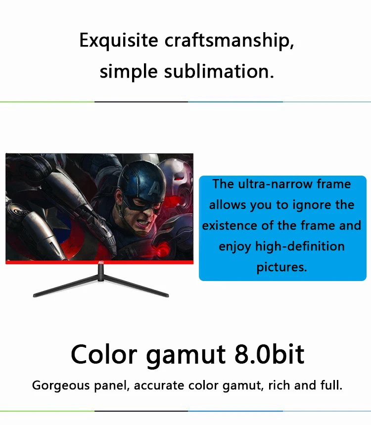 ũž HDMI ȣȯ PC IPS LCD HD ̹ , ǻ ̸ ÷, 22 ġ, 75hz , 1920x1080p