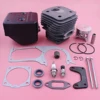 58mm Engine Motor Cylinder Piston Ported Muffler Kit For Husqvarna 395 395XP Gasket Oil Seal Chainsaw Garden Tool Parts 4