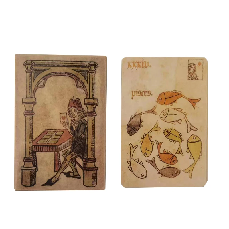 

Silson Lenormand Tarot Cards Divination Deck Entertainment Party Board Game English Version Table Game Playing Cards