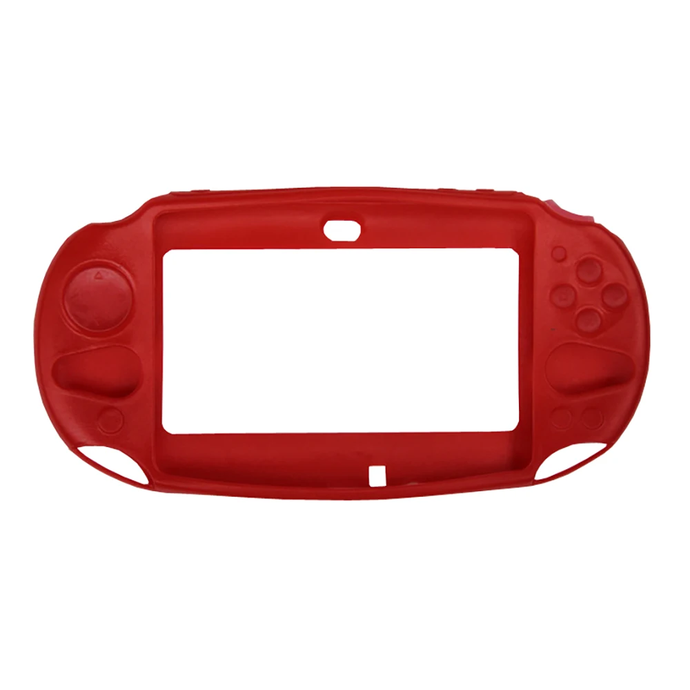 OSTENT Protective Soft Silicone Cover Pouch Skin Case for Sony PS Vita PSV PCH-2000 Console Anti-scratch Protection Shell