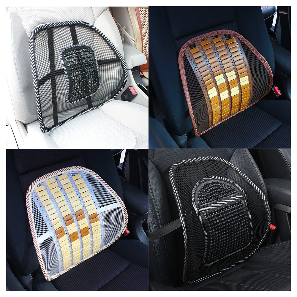 

QFHETJIE Car Seat Covers Summer Cooling Cushion Breathable Comfortable Car Cushion Bamboo Ventilation Suitable for All Cars