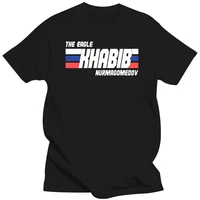 MAN T-SHIRT Summer T shirt For Men humor tshirt Khabib Nurmagomedov Black T-Shirt male fashion Casual short sleeve