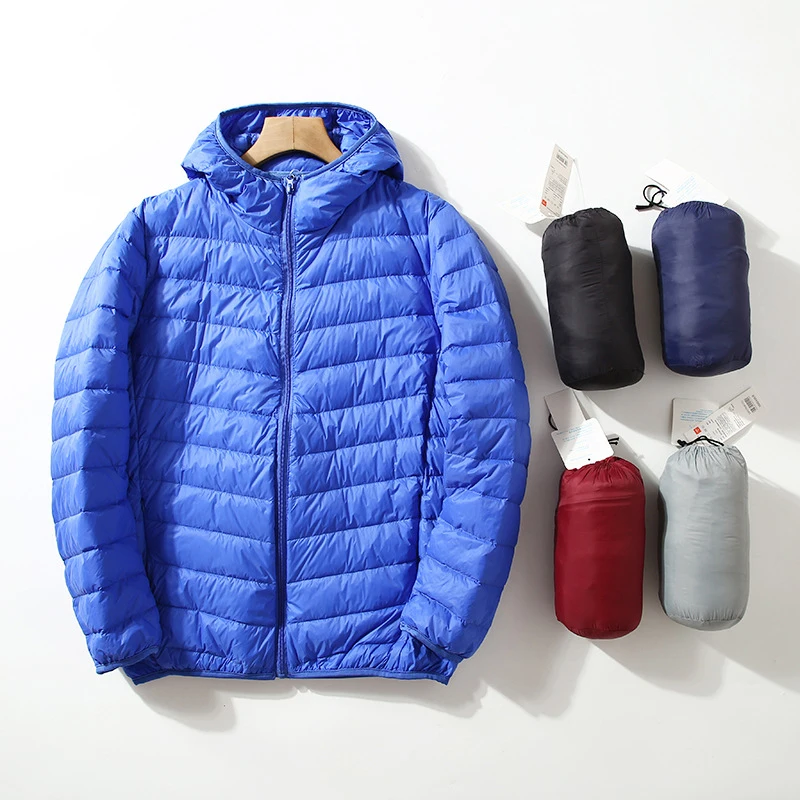 Men's Ultra Lightweight Packable Down Jacket