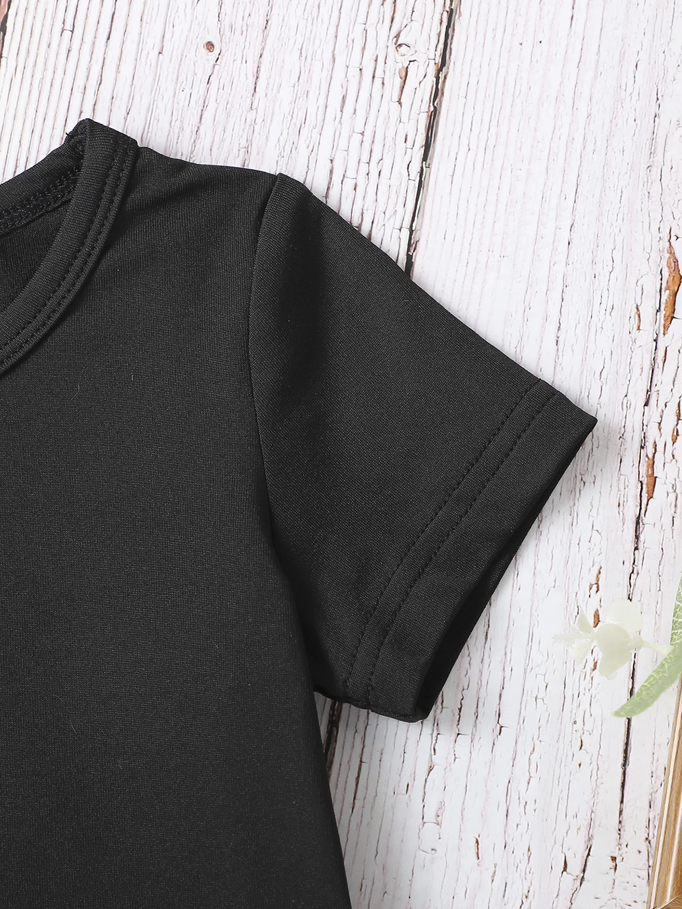 Summer Boys T-Shirt Round Neck Short Sleeve Digital Car Pattern Top Infant/Toddler Shirt