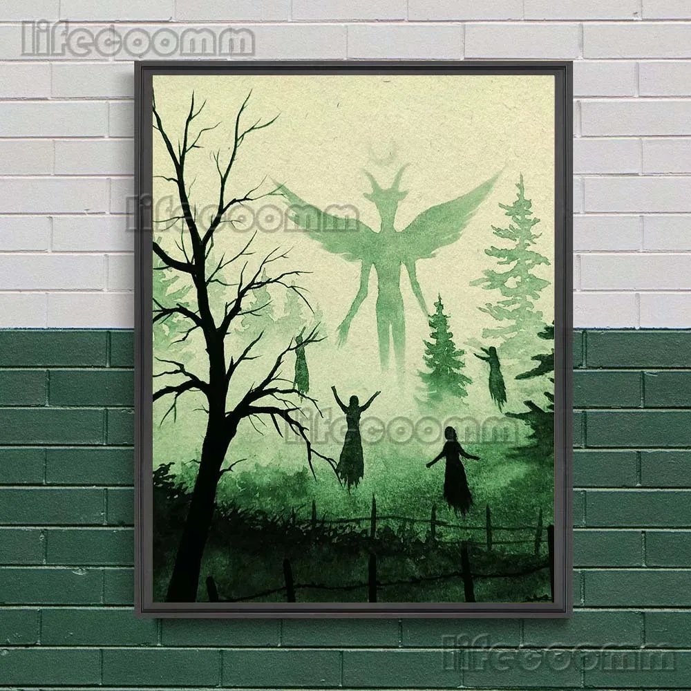 Mystical Creature Vintage Wall Art Canvas Poster