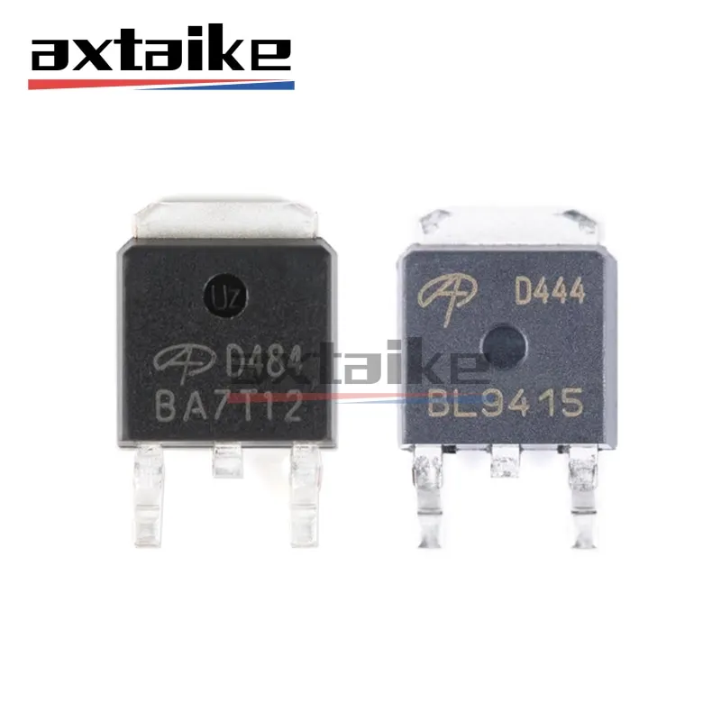 10PCS AOD442 AOD444 AOD484 AOD514 D442 D444 D484 D514 12A 25A 37A 85A 30V 60V TO-252 DPAK SMD N-Channel MOSFET Transistor