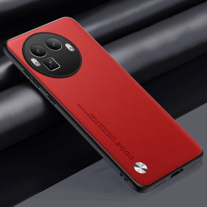 Premium PU Leather Phone Case with Silicone Full Camera Protection