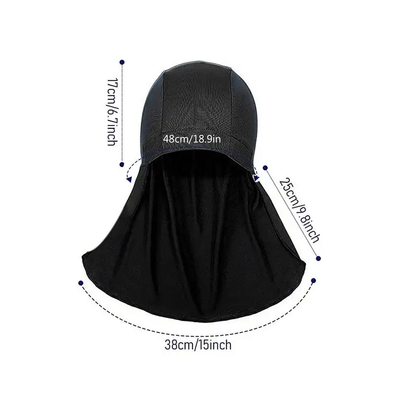 Hat Drape Neck Cover High Elastic Shade Sunscreen Headband Neck Protection From The Sun For Cycling Fishing Mountain And 5