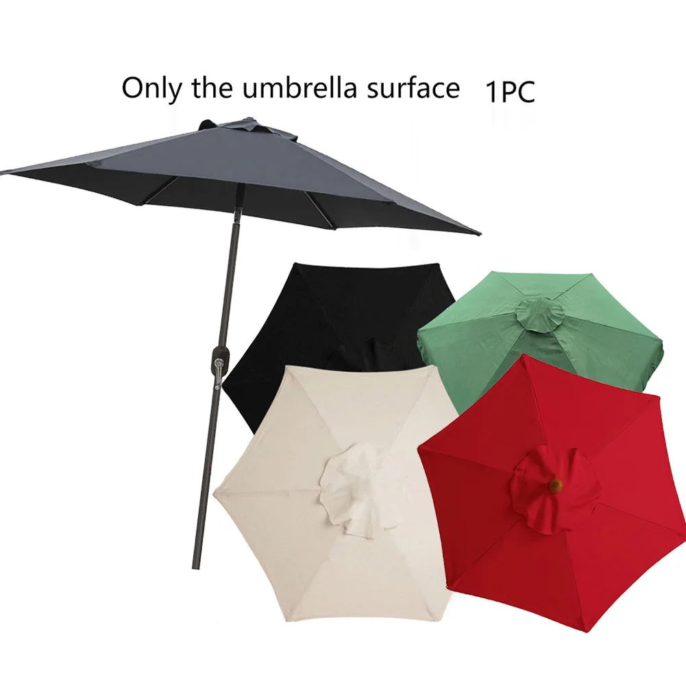 

Sunshade Parasol Cloth Outdoor Courtyard Umbrella Surface Replacement Cloth Rainproof Sunscreen Cloth 6 Ribs Waterproof Cloth
