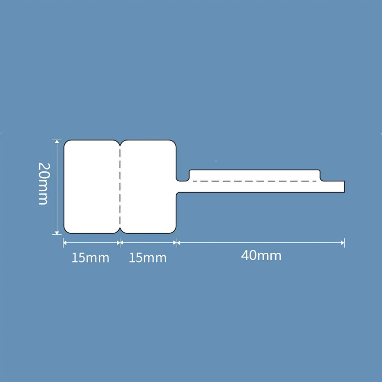 

Jewelry Price Tags Fits B11 B3S P1 P2 M102 Label Printer Price Identify Label for Glasses Bracelets Rings Pendants Necklaces