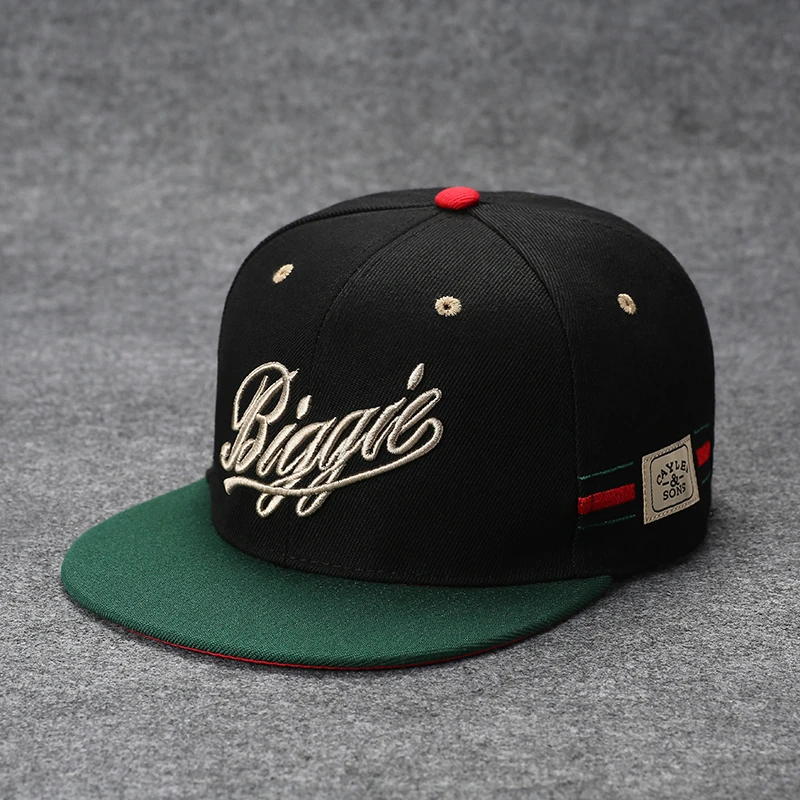 Casquette De Baseball Hip-hop à Bord Plat Add Your Text