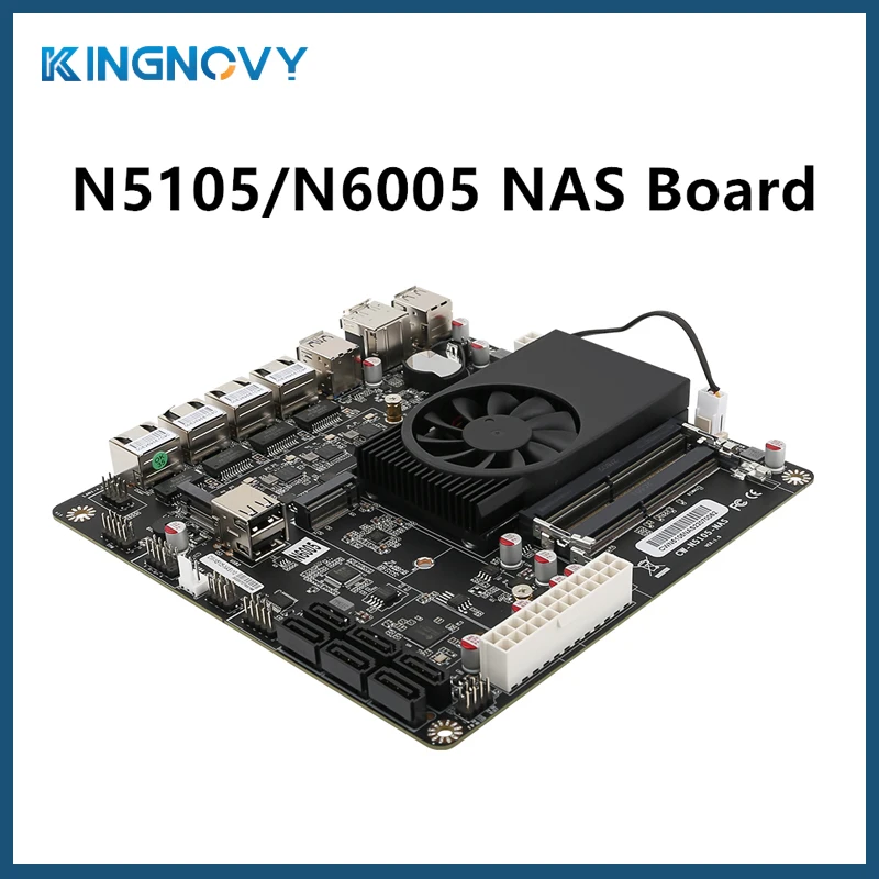 NASMotherboardN6005N5105MiniITX17x17CM4xInteli226V25GNics