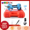 16.8V Electric Pruning Shear Cordless Pruner Brushless Motor 28mm Efficient Tree Bonsai Pruning Branches Cutter Landscaping Tool 1