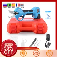 16.8V Electric Pruning Shear Cordless Pruner Brushless Motor 28mm Efficient Tree Bonsai Pruning Branches Cutter Landscaping Tool 1