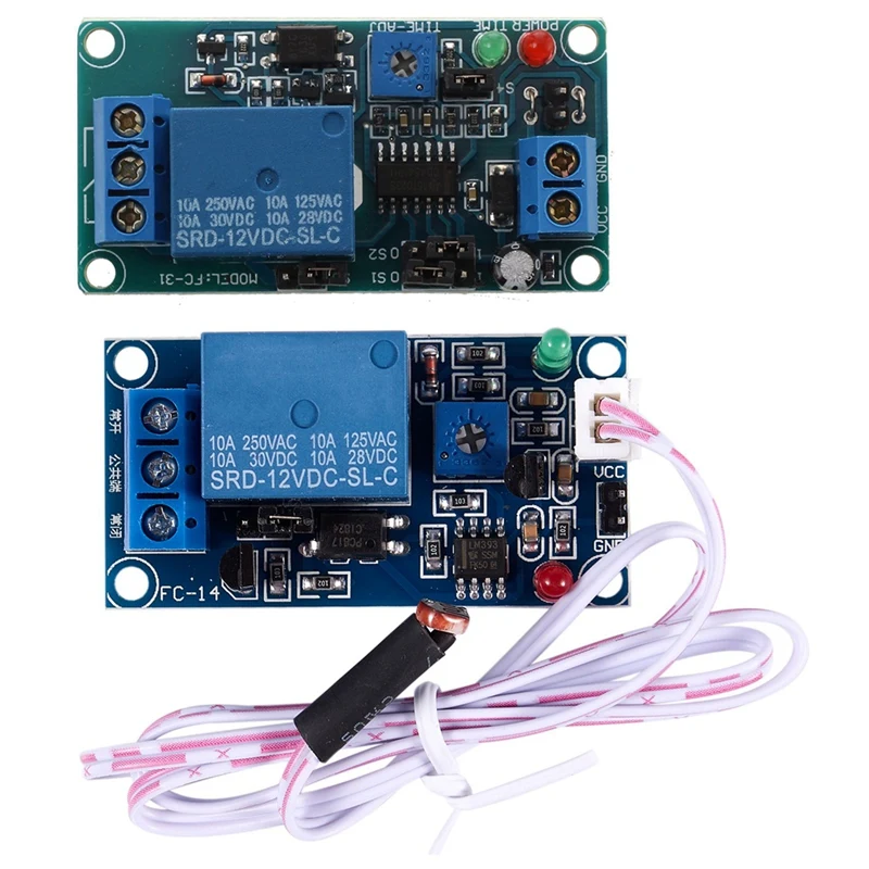 SRD-12VDC-SL-C NC таймер с 12 В постоянного тока управление временем фотоэлектрическим