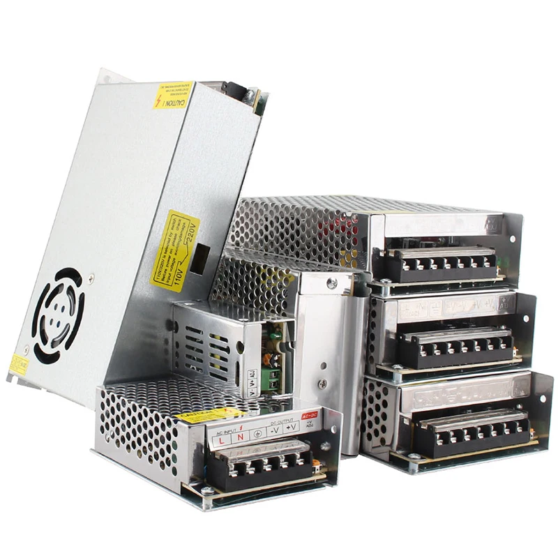 12 Volt Di Alimentazione 12 V Alimentazione Dc 5V 12 V 24V 3A 5A 10A 15A 20A 25A 30A Trasformatori Di Illuminazione 12 V Volt Driver Striscia Del Led