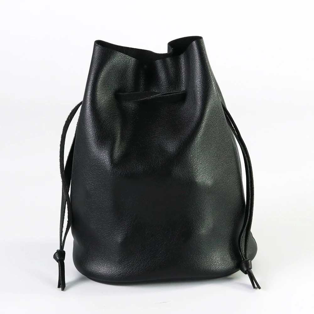 

PU Leather Drawstring Pouch for Jewelry Coin Board Game Accessories Protective Storage Bag