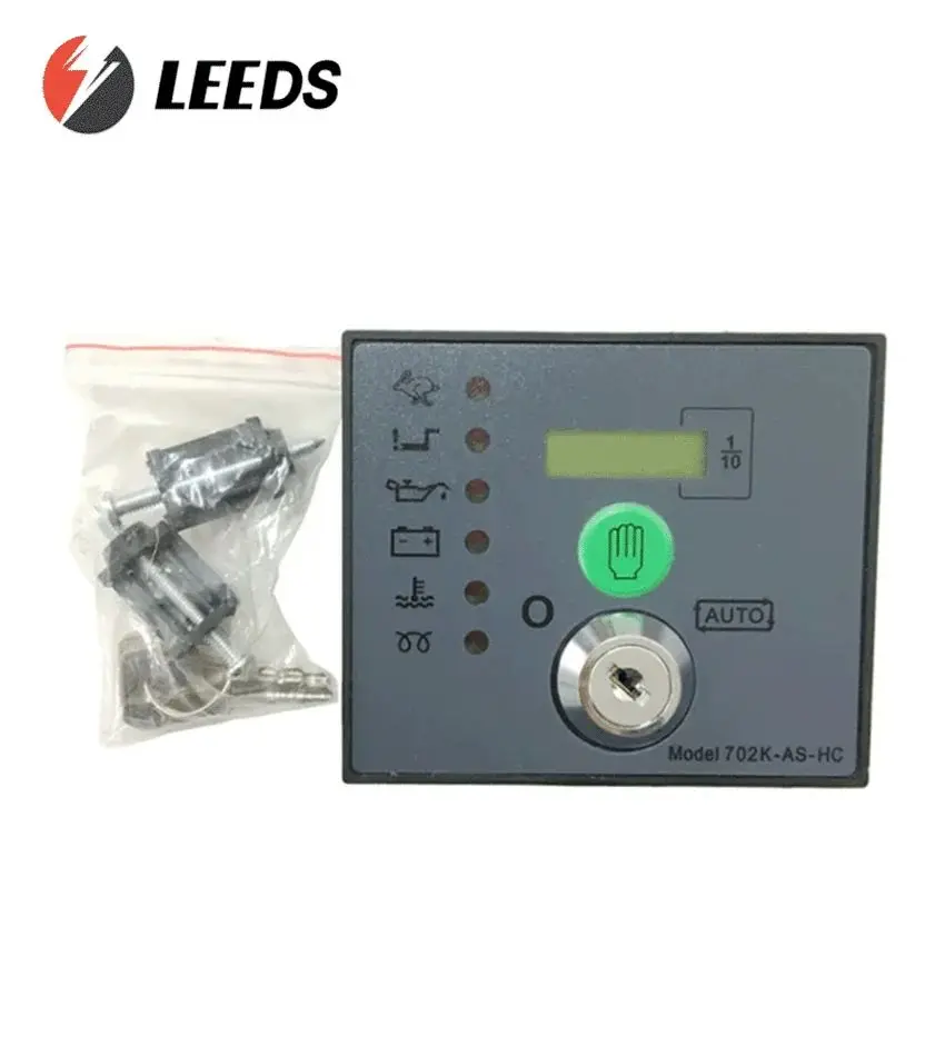 

702AS Generator Controller: Key Start Control Panel Module for Diesel Genset Parts, DSE702AS