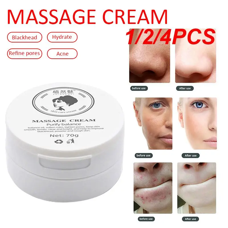 

Facial Cleaning Cream Detox Care Whitening Deep Cleansing Dark Spot Acne Brightening Purifying Massage Cream TSLM1