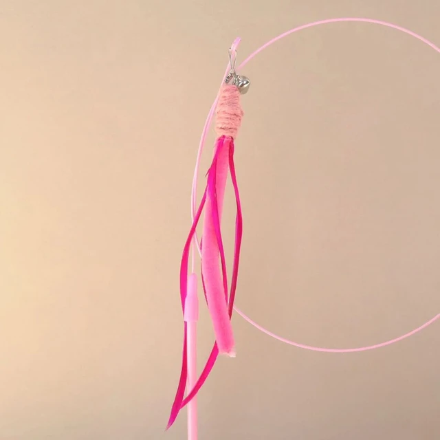 3pcs Foxtail Grass Pet Toy Ball Cat Teaser Stick For Changing Heads Cat Toy Supplies 5
