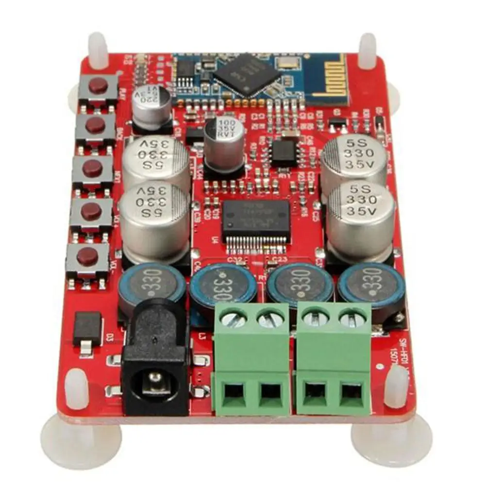 TDA7492P 50W+50W Wireless Bluetooth-compatible 4.0 Audio Receiver Digital Amplifier Board(Red Board) audio amplifier board