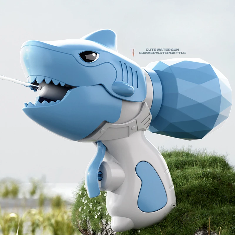 Mini Dinosaur Water Gun Geometric Shark Summer Pool Beach Toys Children Toy Gun Water Splashing Festival Spray Water Gun 4