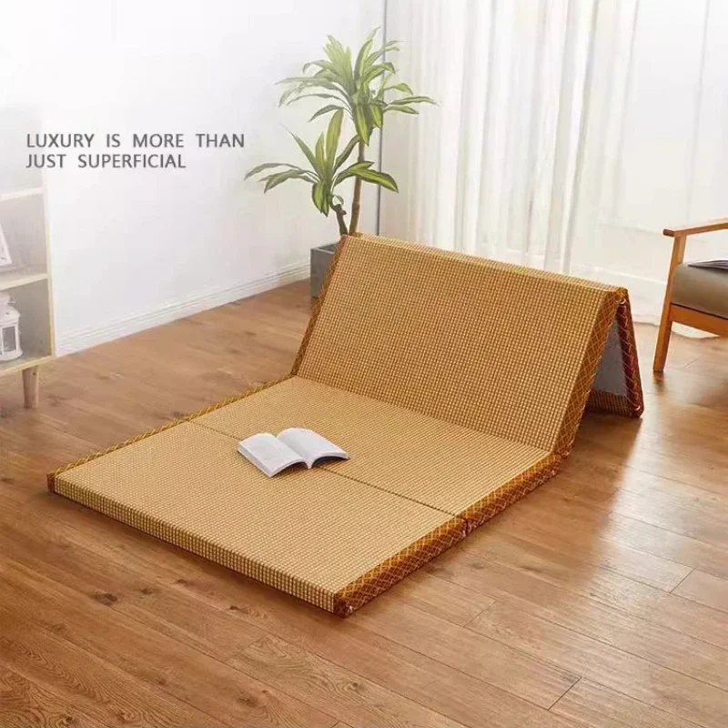 Foldable Coconut Fiber Mattress for Sleeping Portable Futon for Dormitory Breathable Summer Mattresses Japanese Tatami Floor Mat 4