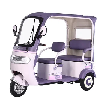 D21 Electric Three-wheeled Battery Car Pick-up and Drop-off Child Car 1