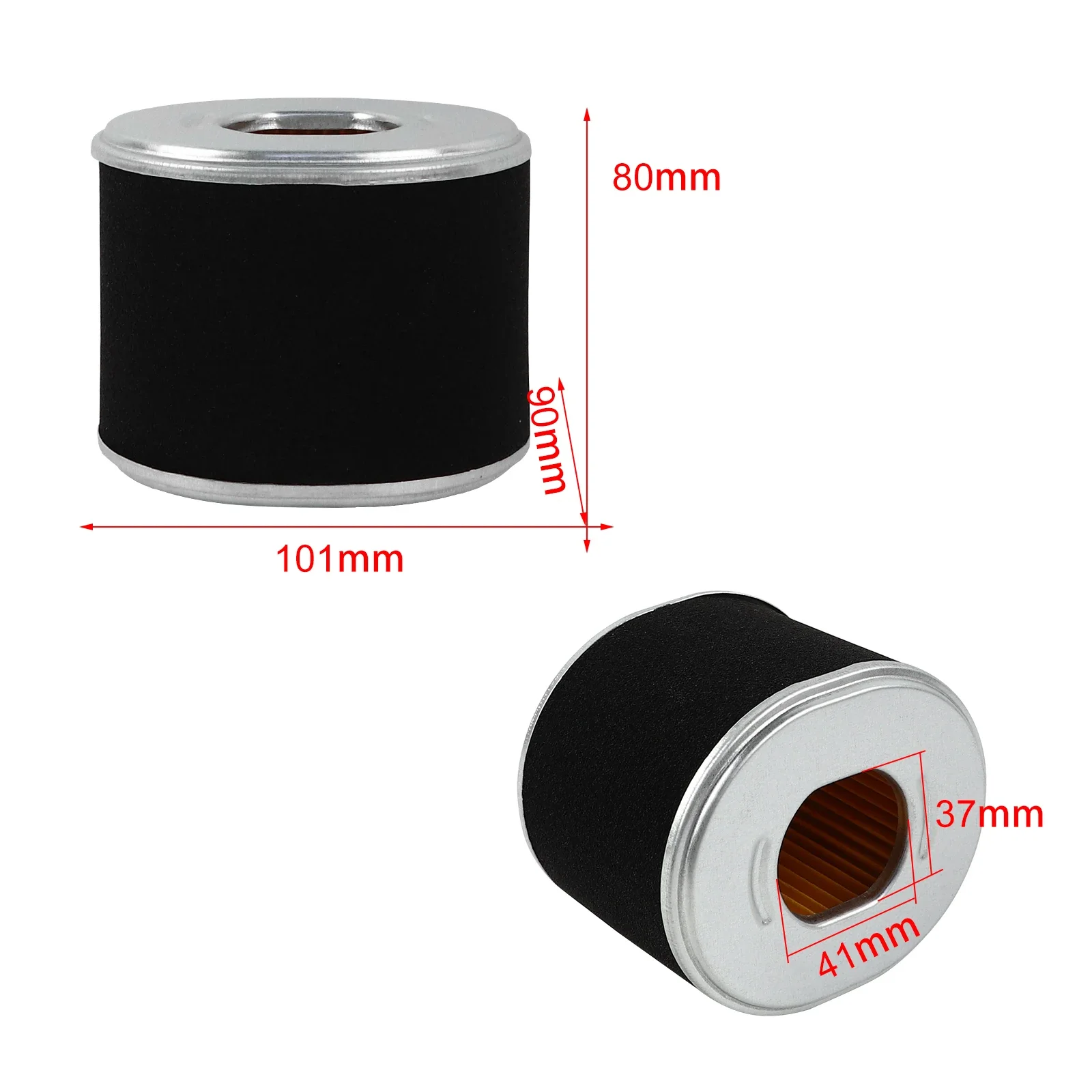 2 Pack Air Filter Cleaner For Honda GX240 GX270 Engine Generator