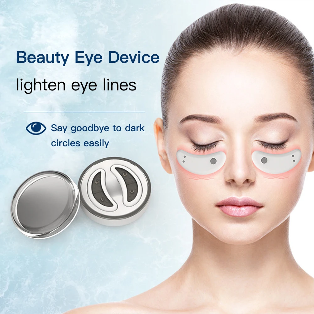 Masażer oczu Ems Eyes Beauty Device Usuwanie czerwonego światła Przeciwzmarszczkowy Anti Age Usuwanie cieni pod oczami Lifting twarzy przenośny_voghion.com