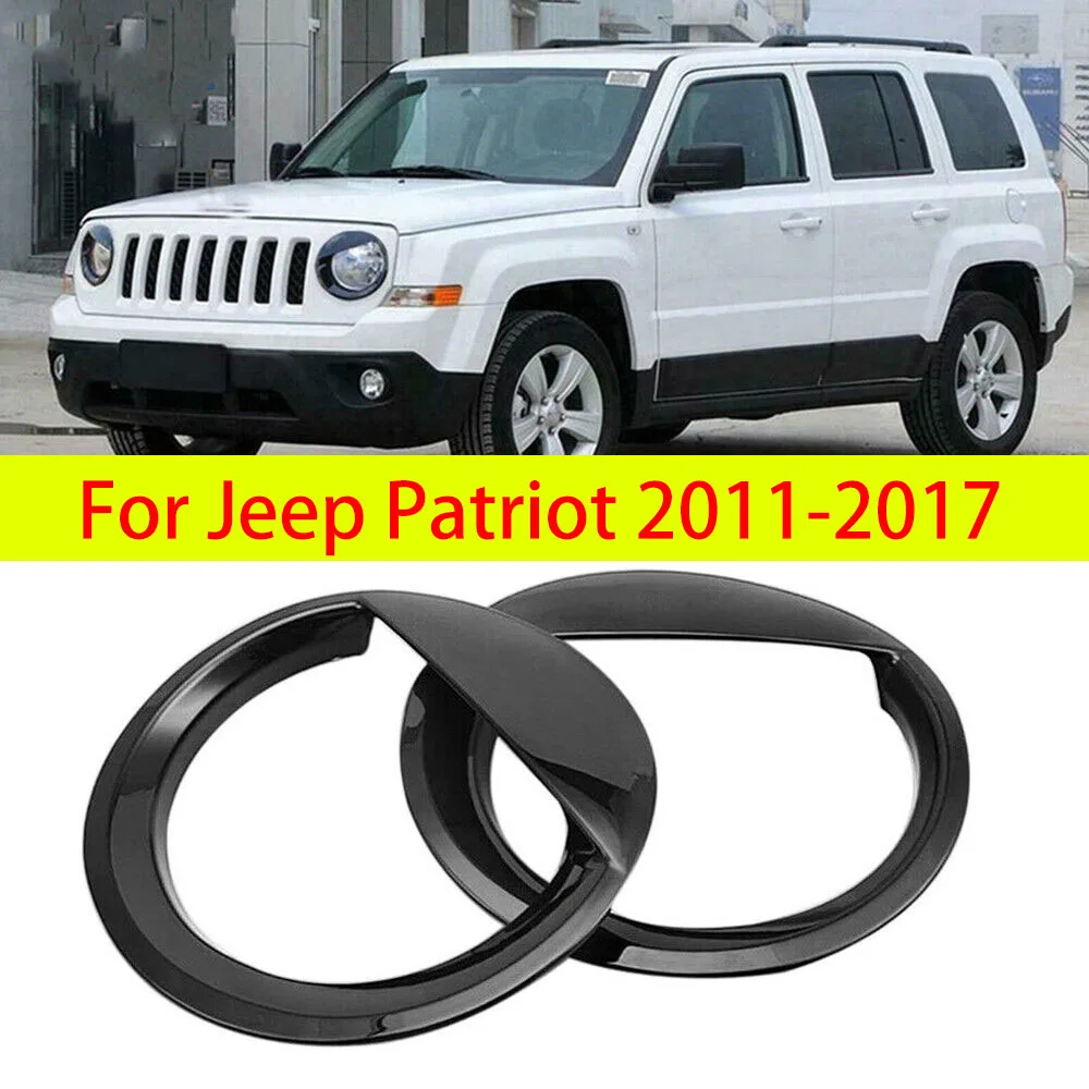 

Передняя рамка из АБС-пластика для Jeep Patriot 2011-2017, 2 шт.