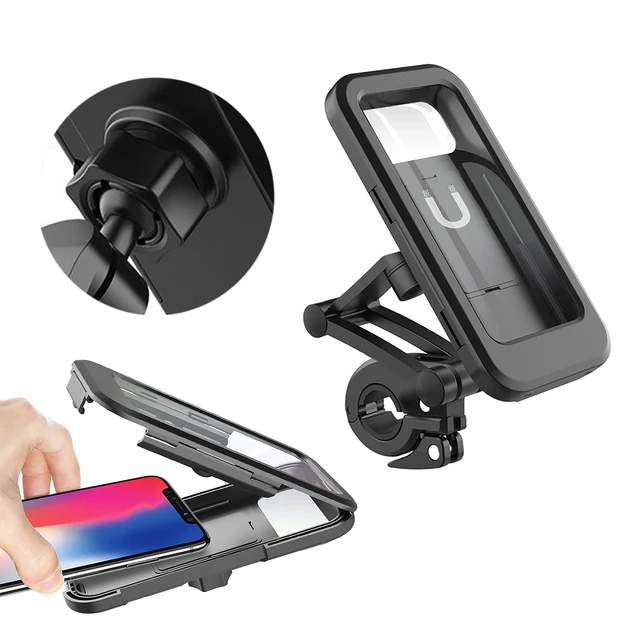 Ugreen support téléphone vélo universel pour vélo moto guidon noir