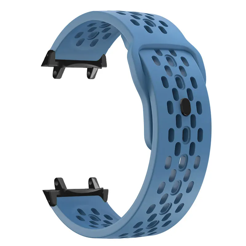 Breathable Sports Silicone Smart Watch Strap Bracelet