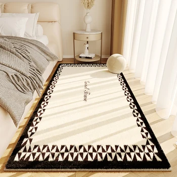French Cream Style Fluffy Soft Carpet 1