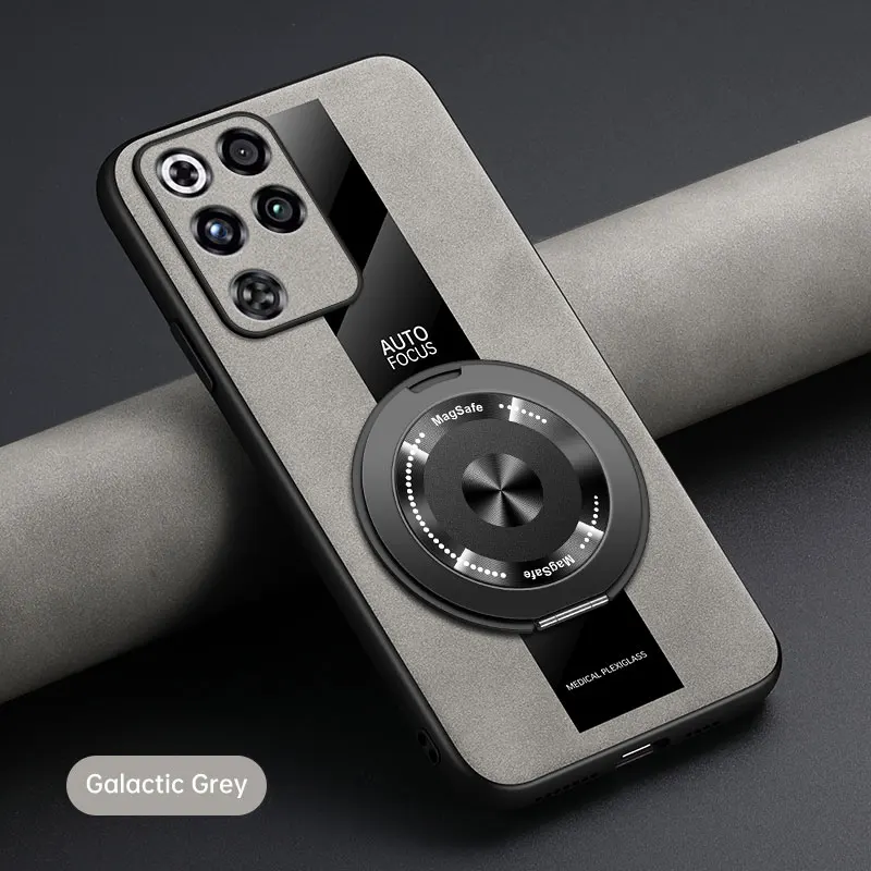 Luxury Leather Brushed 360° Rotating Stand Shockproof Case Cover