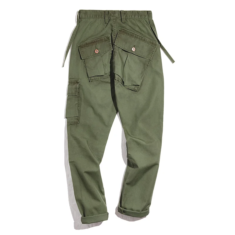 Maden Tactical Cargo Pants Green Multi-pocket Breathable Trousers Consuls Commando Training Trousers Techwear for Men's Pants