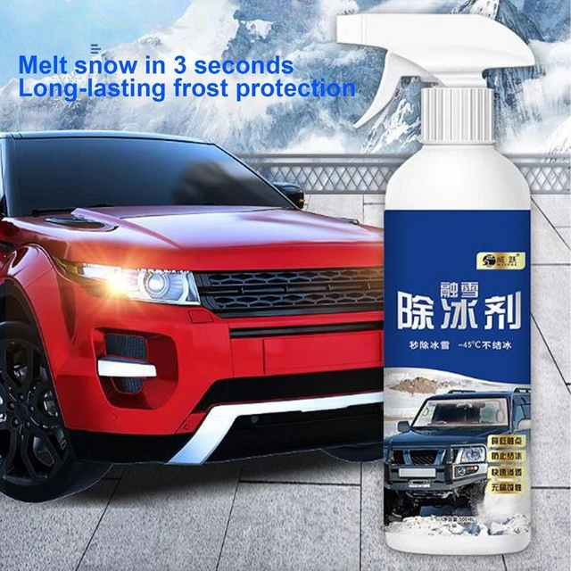 Deicer Spray For Car Car Windshield Cleaner Deicing Melting Agent