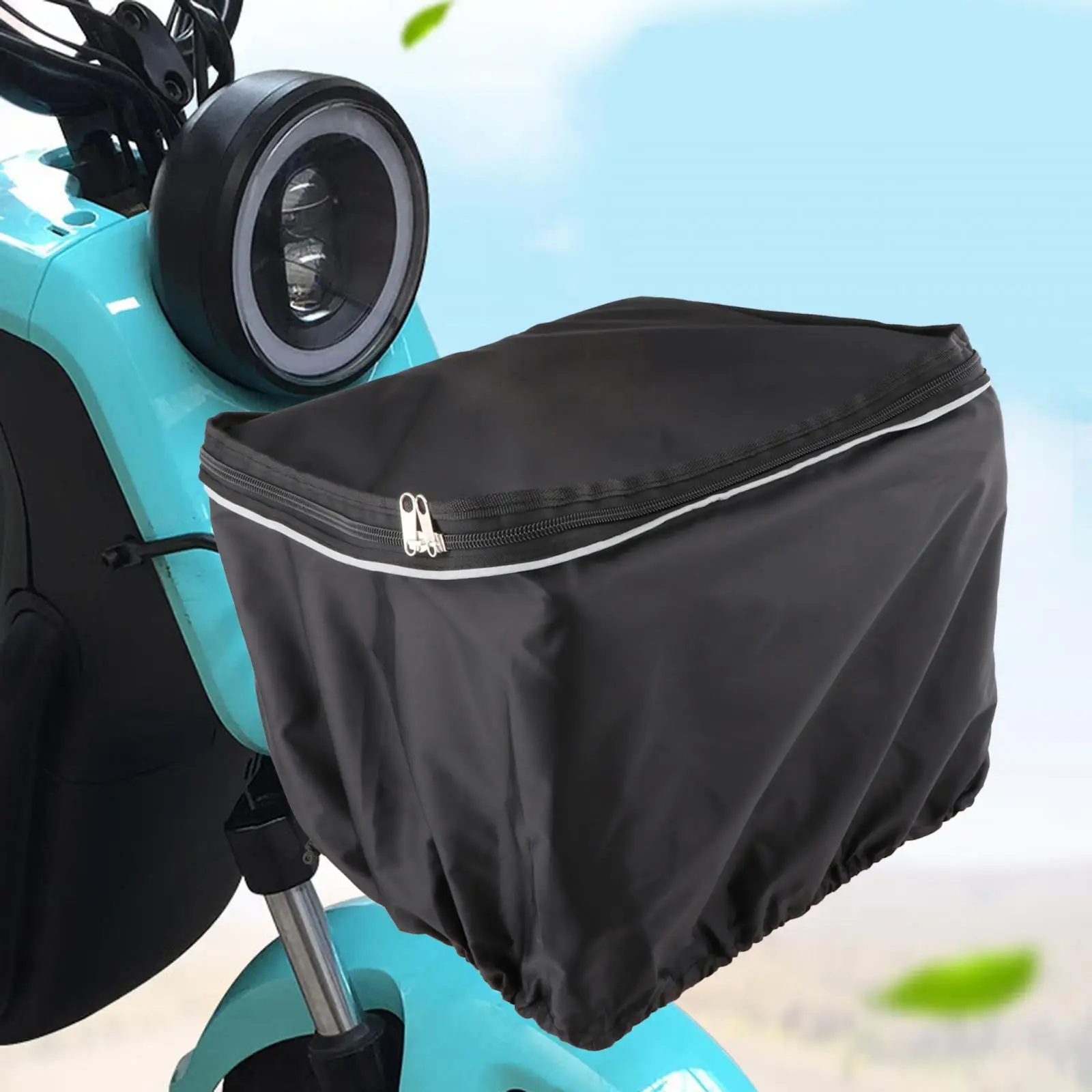 Universal Waterproof Front Bike Basket Cover - Premium Protection for Riding and Outdoor Adventures