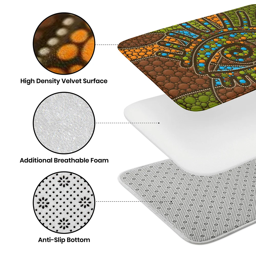 홈 데코 아이템 목욕 러그 매트, 맞춤형 외부 입구 카펫, 야외 도어 매트 카펫, 욕실 발